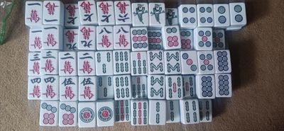 Игра маджонг из слоновой кости