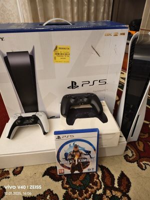 Playstation 5. PS5, 825GB. Ревизияси 3. Бир ой ишлаган диск укийди.