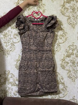 Турецкое короткое платье