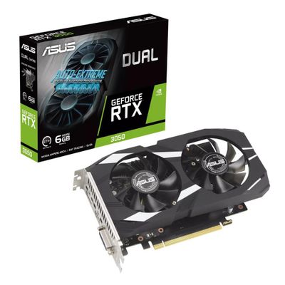 ASUS Dual GeForce RTX™ 3050 6GB GDDR6