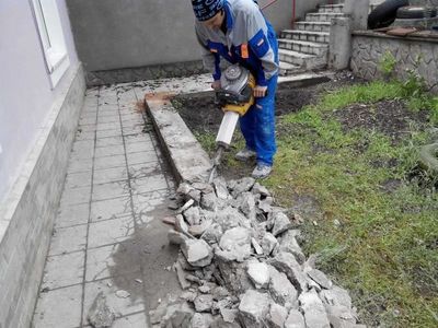 Профессиональный демонтаж перфоратор услуги
