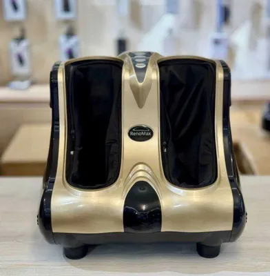 Массажёр для ног золотистого цвета 3-х функционный