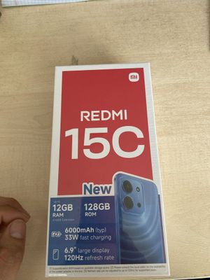 Redmi 15 C karobka ochilmagan__