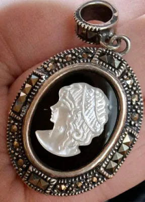 кулон серебро