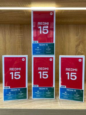 Новый REDMI 15 6/128Gb, 8/256Gb. C годовой официальной гарантией
