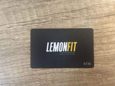 Абонемент фитнес клуб LEMONFIT