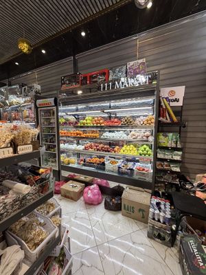 Vetrina xaladelniklar Meva uchun super Marketlar uchun