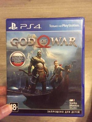 God of War 2018 PS4 на русском в идеальном состоянии