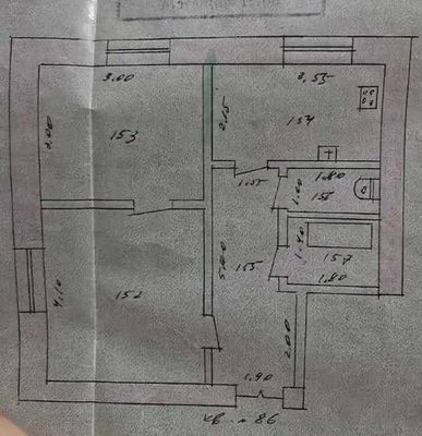 Лабзак срочно Высокопотолочка 2х ком 10 школя рядом закрытый даор