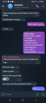 Услуга Риэлтора Маклер хизмати