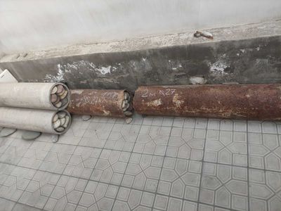 Металлические и асбестовые трубы