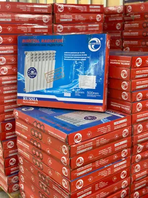 Радиатор Батареи биметаллические Russia bimetall