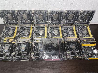 Gigabyte, Asus, Asrock, Biostar H81 20шт