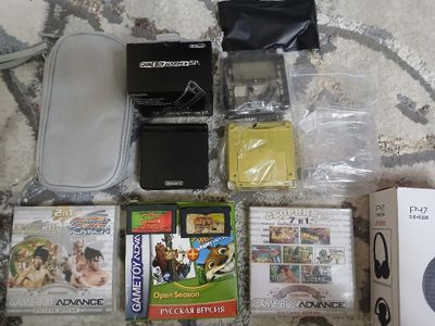 Assalom alekum Nintendo Game Boy Advance sp sotiladi Qora Rang