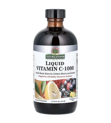 Жидкий витамин C,натуральный вкус лимона 240мл