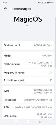 HONOR X9a 128 6g