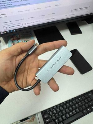 4k Powerlogy USb hub type c power delivery