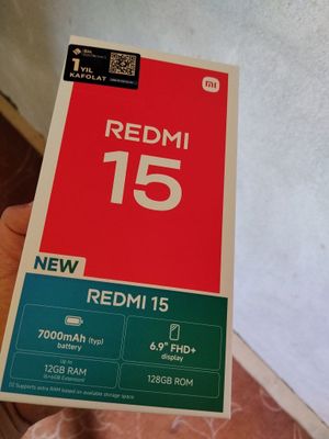 Redmi 15 6/128 gb