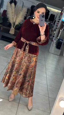 Платье бархат