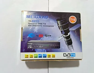 Televizor uchun tunir va antenasi bilan