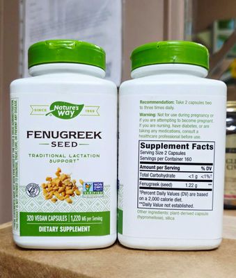 ДОСТАВКИ НЕТ Nature's Way FENUGREEK SEED семена пажитника 565 мг 320шт