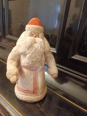 Старинный дед мороз из ваты