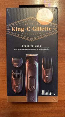 Продам оригинальный Триммер для бороды King C. Gillette