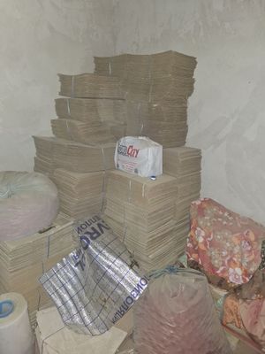 Катонные листы каробки.