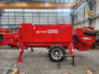 Срочно продается 100м3/ч стационарный бетононасос из Республики Корея