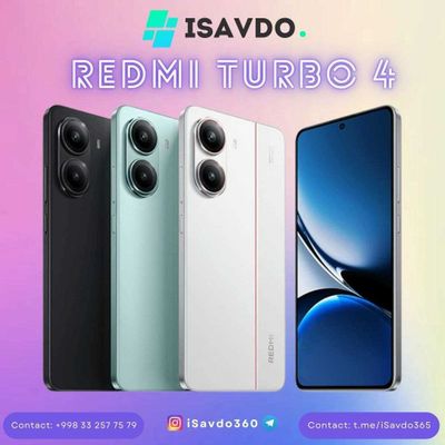 Redmi Turbo 4 (Oldindan to`lovsiz | Без предоплаты) (Рассрочка)