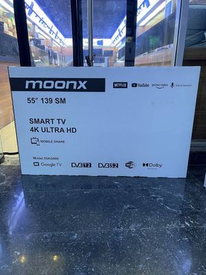 Телевизор Moonx/ Skyworth. 55 smart 4k google tv voice pult