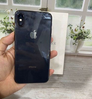 Iphone X black blue