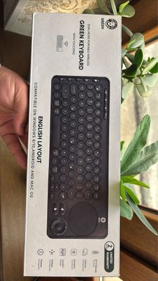 Клавиатура Green Lion Keyboard with Touch Pad Arabic Black