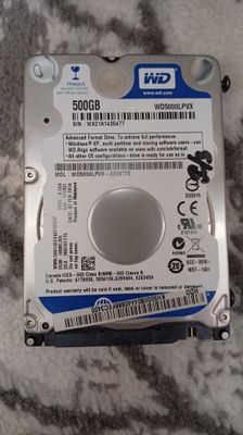Notebook uchun HDD Sotiladi