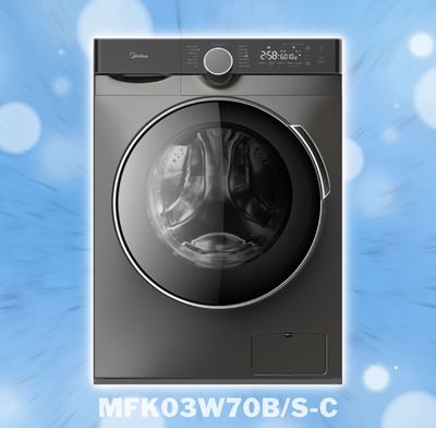 Стиральная Машина Midea MFK03W70B/S-C + ДОСТАВКА!
