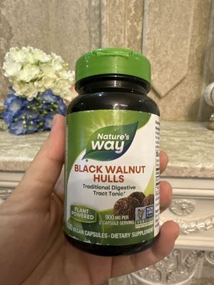 Gijja parazitlaga qarshi “Nuture’s way” black walnut hulls