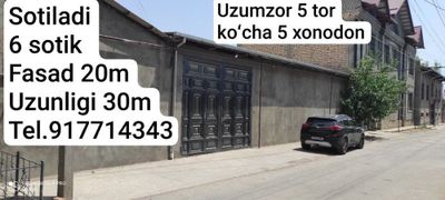Moshina bozor roparasi 6 sotix er 1 sotix 42000$