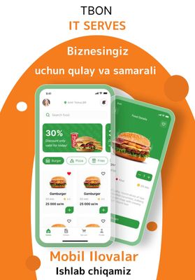 Мобил илова Веб сайт (IOS Android) Интернет Магазин UX/UI Телеграм бот