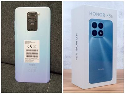 ДВА телефона Honor и Redmi