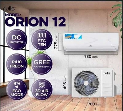 Кондиционер Rulls Orion 12 Inverter | 135-265V | Гарантия + доставка!