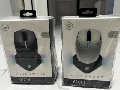Alienware WIRED/WIRELESS Gaming Mouse - AW610M