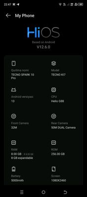 Texno Spark 10 pro
