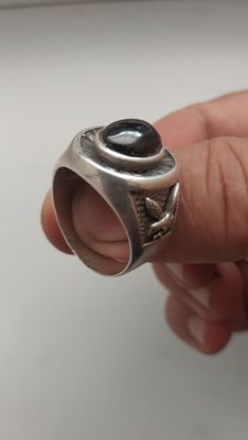 Мужской серебряные перстен