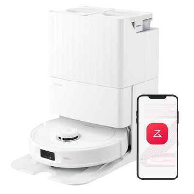 Робот пылесос с базой Roborock Q Revo MaxV