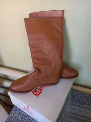женские сапоги тёплые натур.кожа