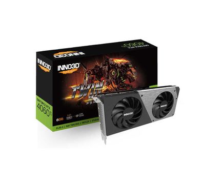 ; Видеокарта Inno3D RTX4060Ti TWIN X2 OC 8GB GDDR6