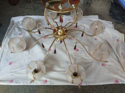Люстра 8 рожковая