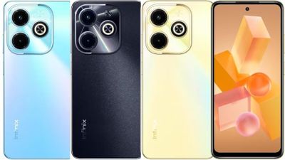 Infinix hot 40i black Gold 16gb ozu 128gb