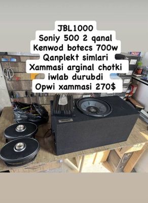 Tayyor apparatura sotiladi