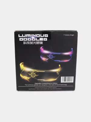 Ko`zoynaklar Led PMMA Futuristik dizayn 7 colors